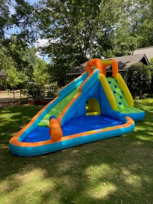 KidWise Splash Landing Waterslide With Water Cannon