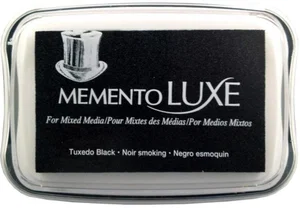 Ink Pad Tuxedo Black Memento Luxe